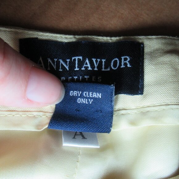 Vintage Ann Taylor Silk Two-Piece Set | Size 4 Petite - Picture 15 of 16